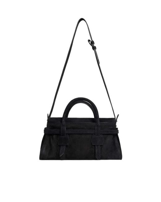 DSquared² Black Suede Tote Bag