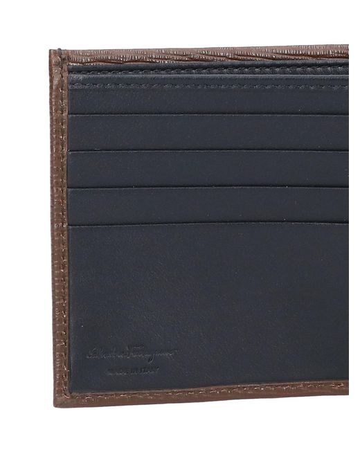 Ferragamo Brown Logo Wallet for men
