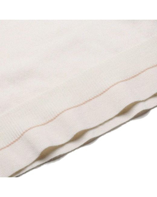 Max Mara White Furio Round Neck Sweater