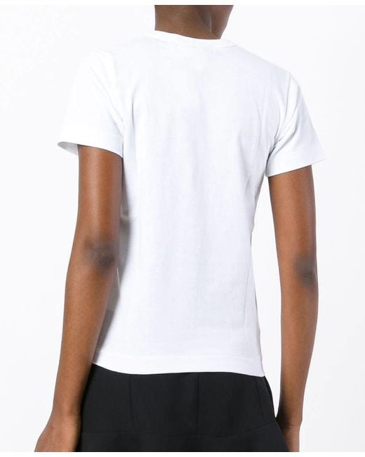 Junya Watanabe White Logo Printed T-Shirt for men