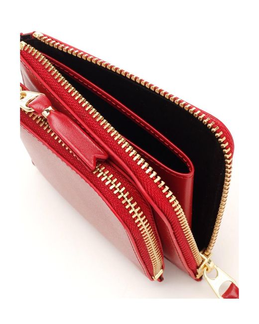 Comme des Garçons Red Comme Des Garçons Wallet Small Zipped Wallet