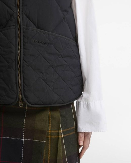 Barbour Gray Gillian Reversible Down Vest