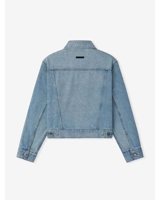 Fear Of God Blue Classic Denim Jacket for men