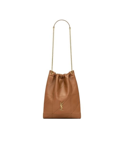 Saint Laurent White Jamie 4.3 Pochon