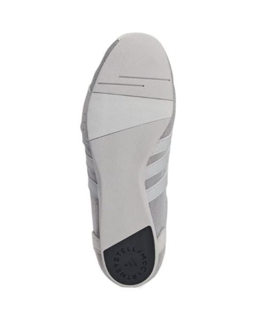 Adidas By Stella McCartney Gray Sportswear 76 Low-Top Sneakers