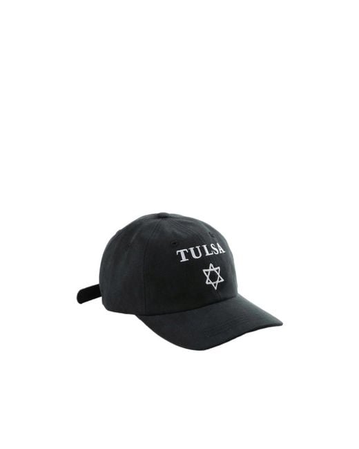 Enfants Riches Deprimes Black Enfants Riches Déprimés Tulsa Embroidered Baseball Cap for men