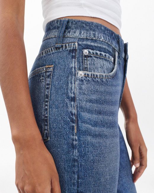 Rag & Bone Blue Belt Loop Jeans