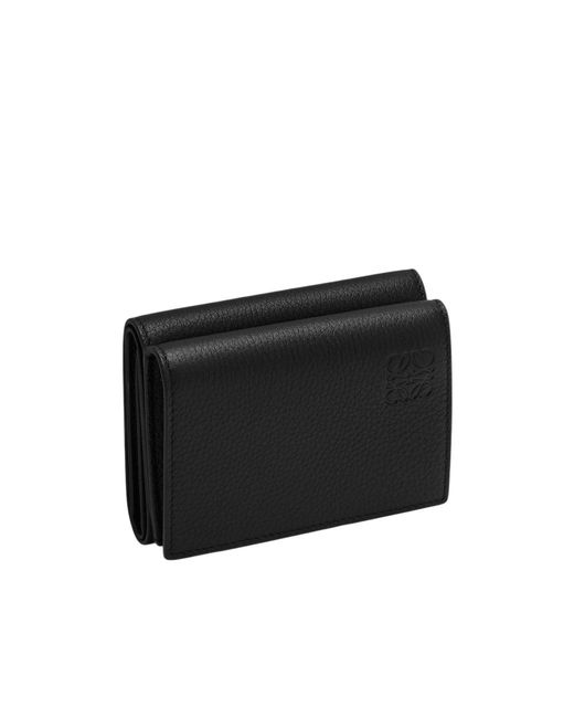 Loewe Black Trifold Wallet for men
