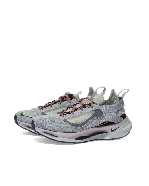 Nike Gray Spark Flyknit Sneakers for men