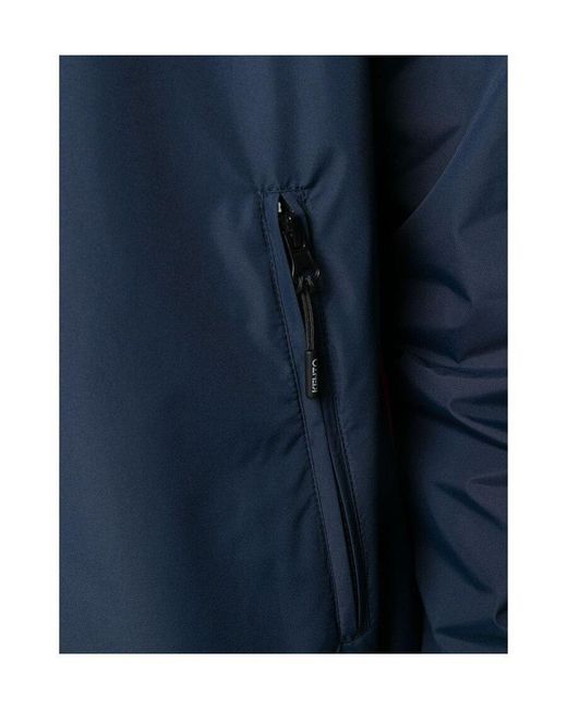 KENZO Blue Zipped Logo Windbreaker for men