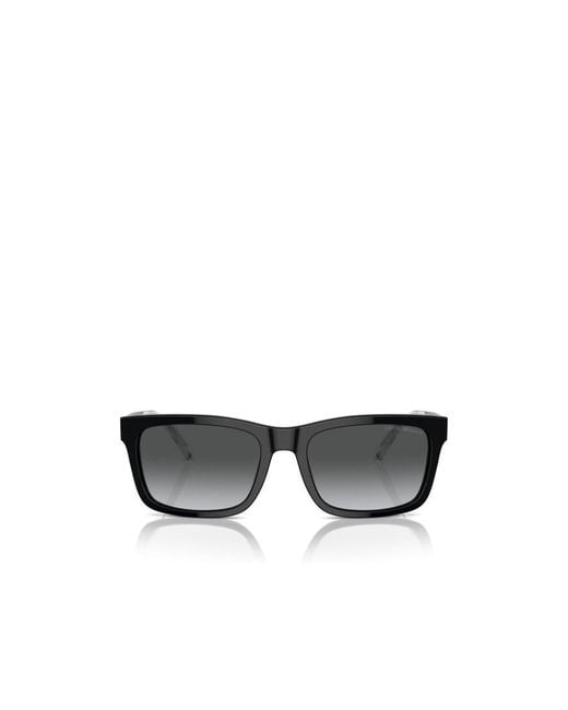 Emporio Armani Multicolor Rectangular Frame Sunglasses for men