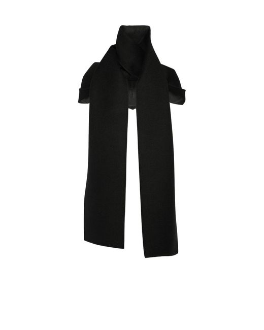 The Row Black Dodi Scarf