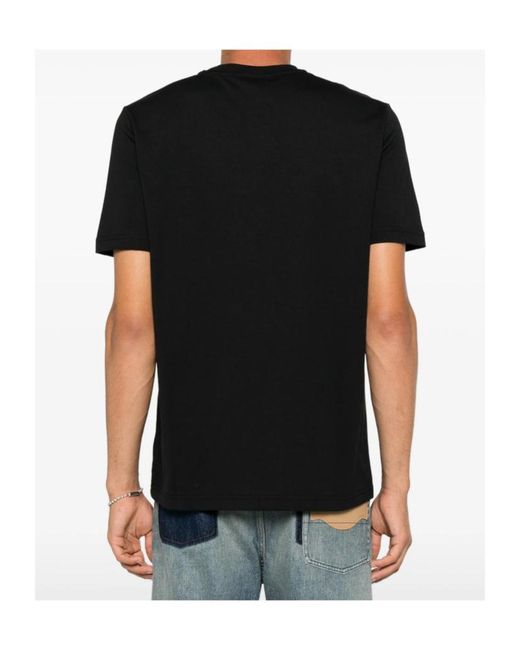 Iceberg Black Short-Sleeved T-Shirt for men
