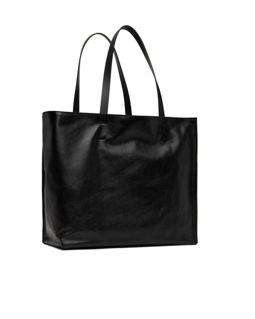 Marni Blue Logo Print Tote Bag for men