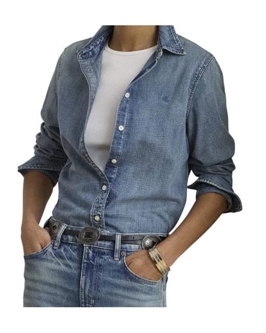 Ralph Lauren Blue Buttoned Shirt