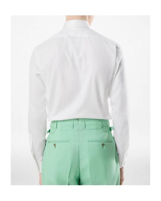 Tom Ford White Dotted Shirt for men