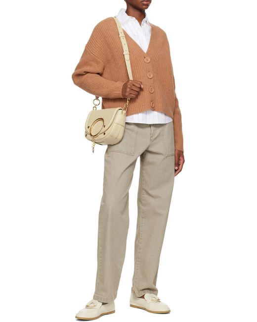 See By Chloé Natural See By Chloé Mara Strapped Shoulder Bag