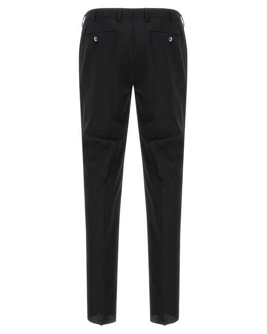 Pal Zileri Black Double-Breasted Suit for men