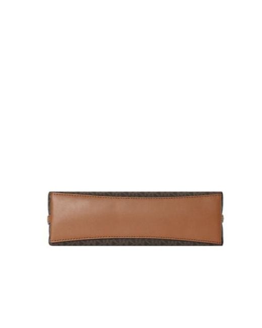 Michael Kors Gray Sammy Small Zipper Shoulder Bag