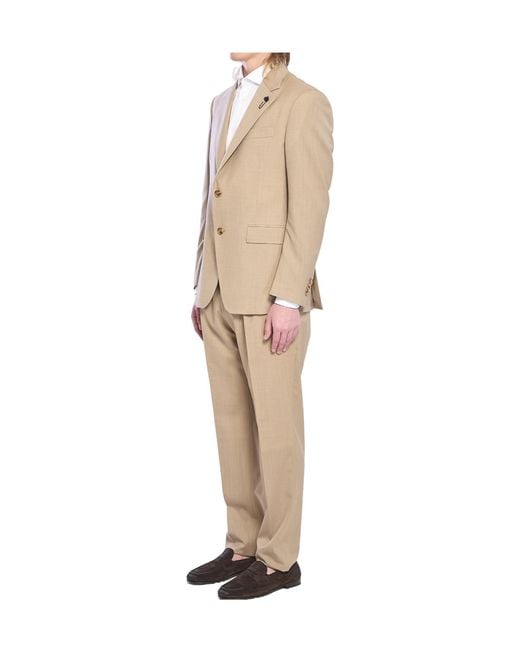 Lardini Natural Feeling Single-Breasted Classic Suit for men