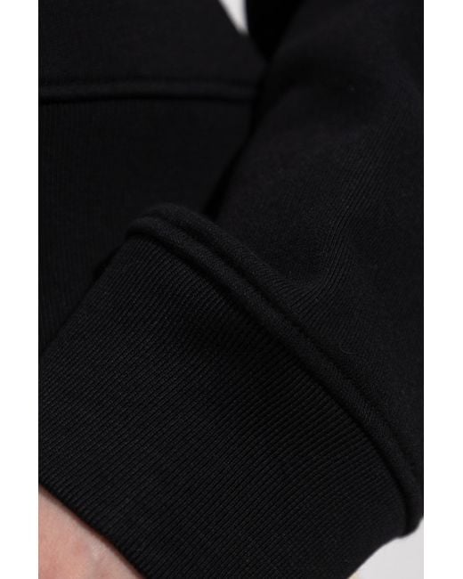 Victoria Beckham Black Loose Fit Sweatshirt