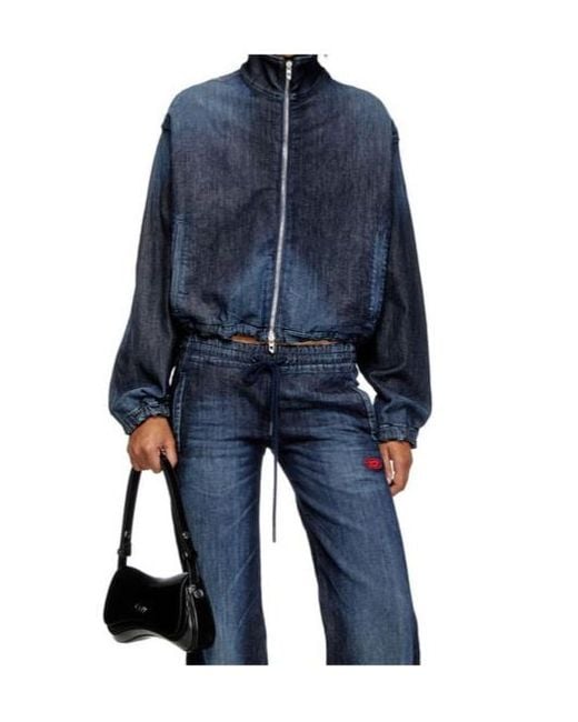 DIESEL Blue De Sanderz Jogg Jacket