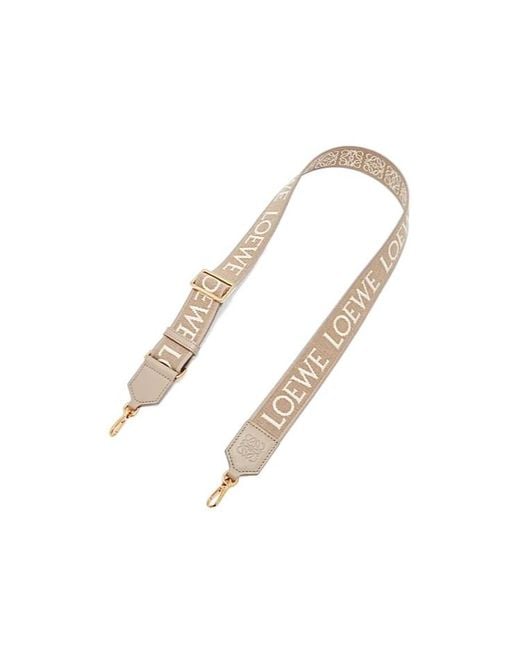 Loewe Metallic Logo Detailed Bag Strap