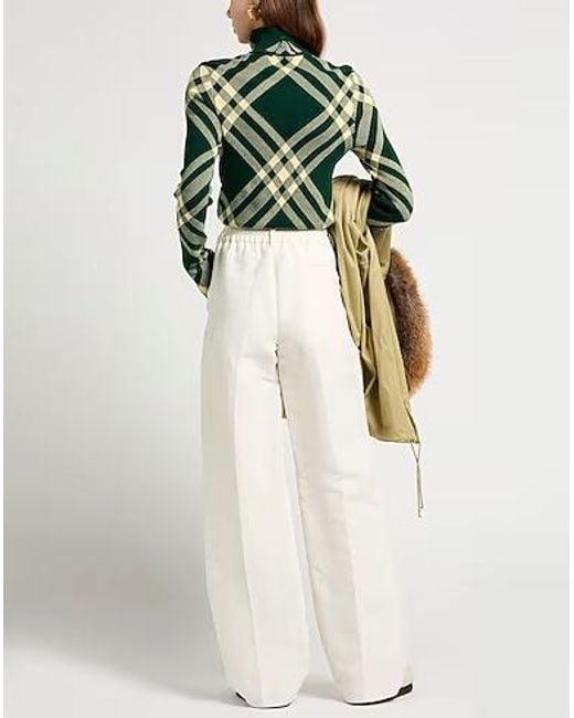 Burberry Green Turtleneck Sweater