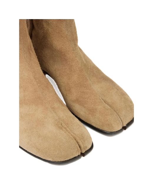 Maison Margiela Natural Tabi Toe Ankle Boots for men