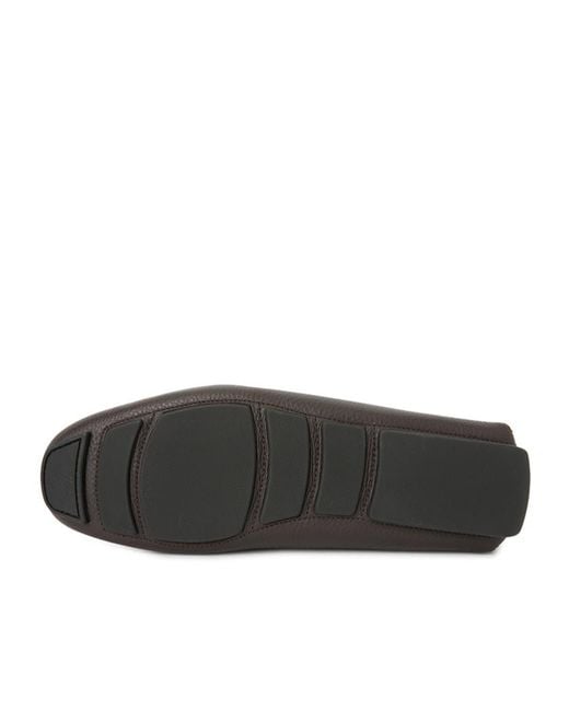 Bally Brown Round-Toe Loafers for men