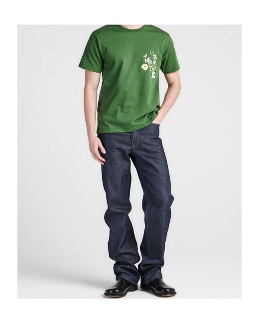 J.W. Anderson Green Short-Sleeved T-Shirt for men