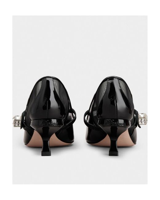 Roger Vivier Black Virgule Babies Pumps