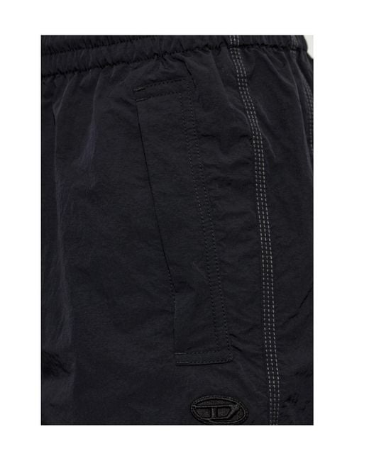 DIESEL Black P-Anok Track Pants for men