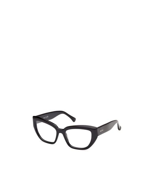Max Mara White Cat-Eye Glasses