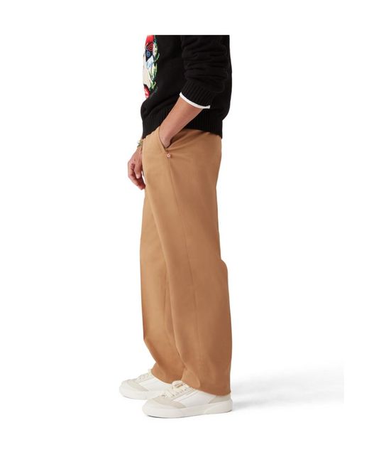 Casablanca Natural Straight-Leg Chinos for men