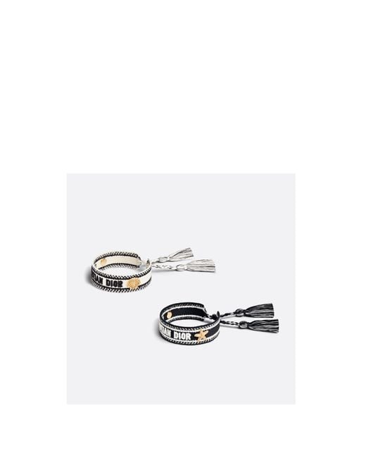 Dior White Christian Bracelet Set