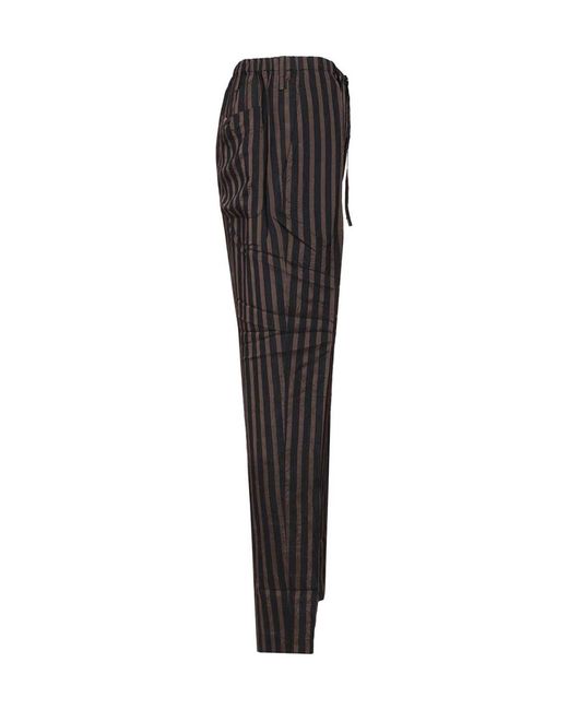 Dries Van Noten Black Tailored Trousers for men