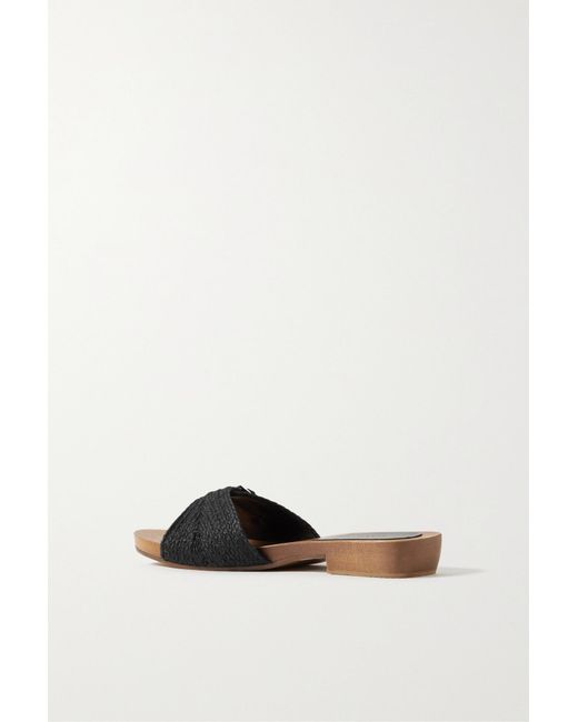 Gabriela Hearst Multicolor Round-Toe Flat Sandals