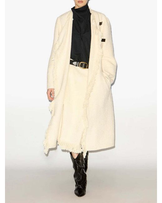Isabel Marant Natural Gameia Coat