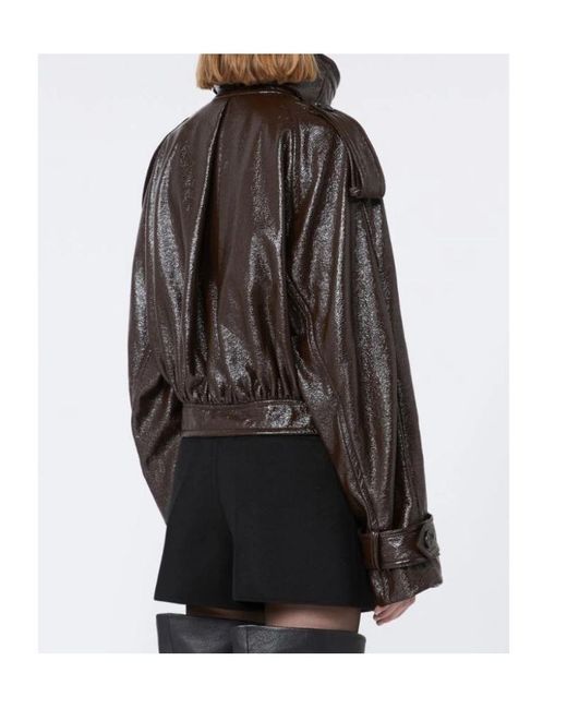 Sportmax Black Beta Button-Up Jacket