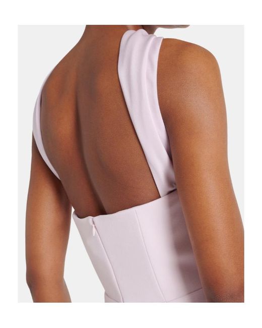 Roland Mouret Purple Cady Gown