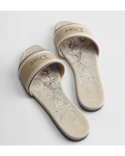 Dior White Iviera Dway Slide