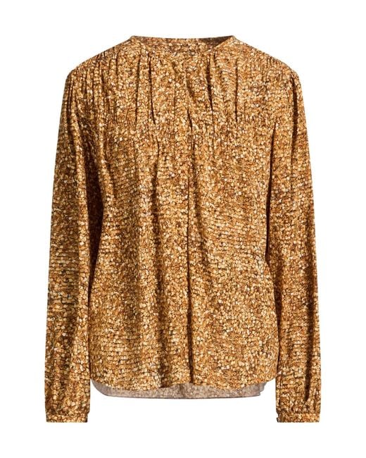 Isabel Marant Brown Patterned Shirts