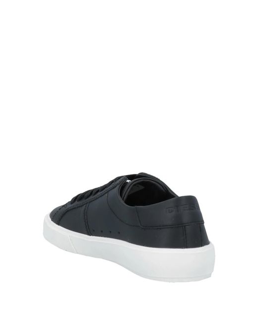 DIESEL Blue Solid Color Casual Shoes