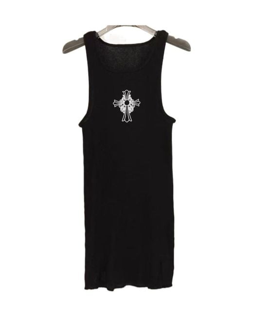 Chrome Hearts Black Cross Vest