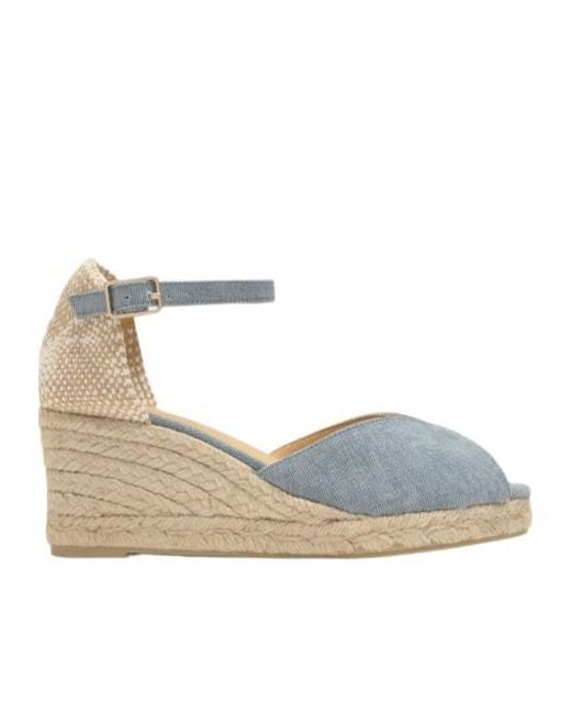 Castaner Multicolor Castañer Bianca Peep-Toe Wedge Sandals