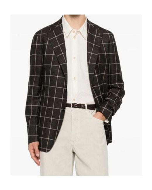 Tagliatore Black Blazers for men