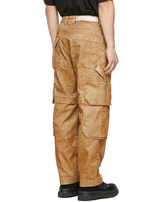 DIESEL Natural Relaxed Cargo Pants for men