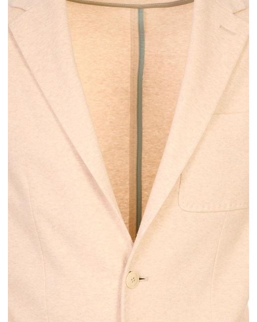 Canali Natural Single-Breasted Casual Jacket for men