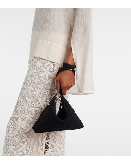 Totême  Black Letter Shoulder Bag
